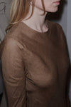 BASERANGE Linen Didin Long Sleeve Dress France BAS-DRDYL-SL-AU23-OCULAR
